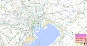 東京都の津波ハザードマップ